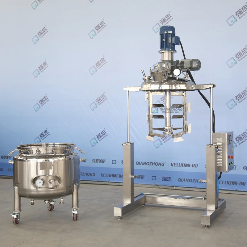 Pneumatic Lifting Dual-speed Stirring Emulsification Tank