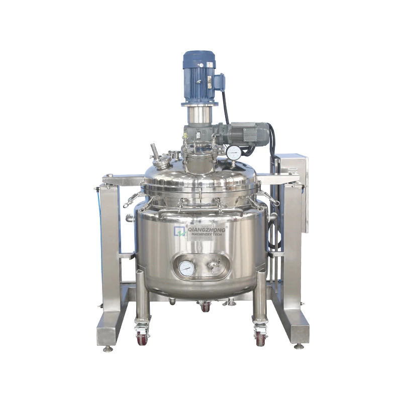 Pneumatic Lifting Dual-speed Stirring Emulsification Tank