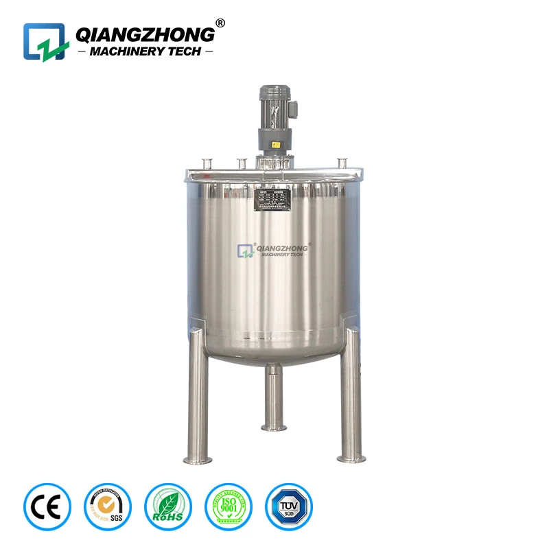 Single-layer Mixing Tank (Flat Cover And Oval Bottom)