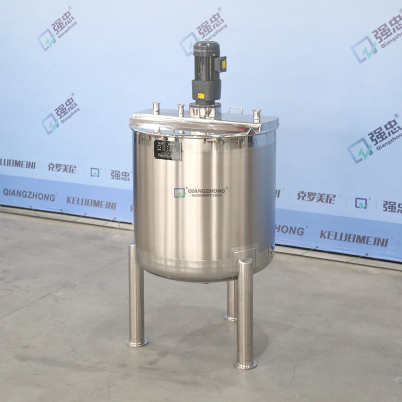 Single-layer Mixing Tank (Flat Cover And Oval Bottom)